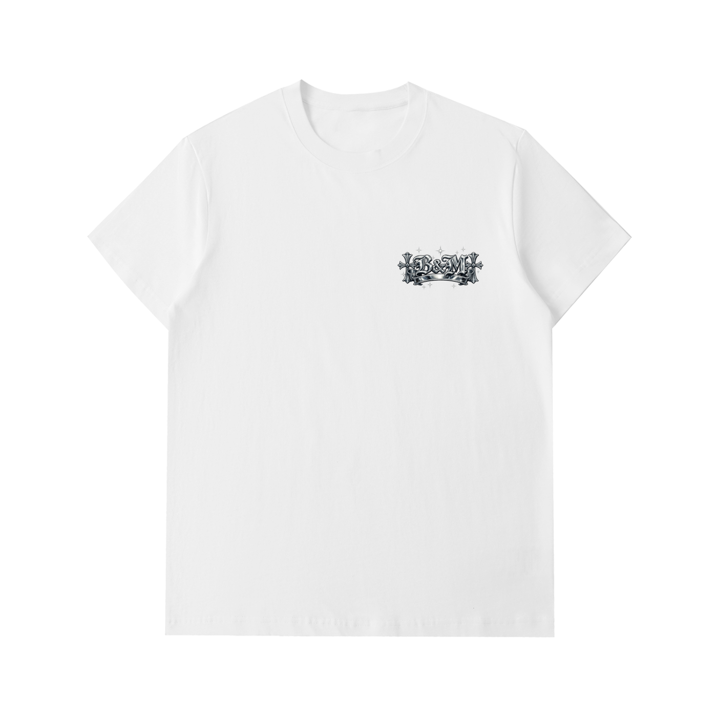 CHROME CHRIST WHITE TEE